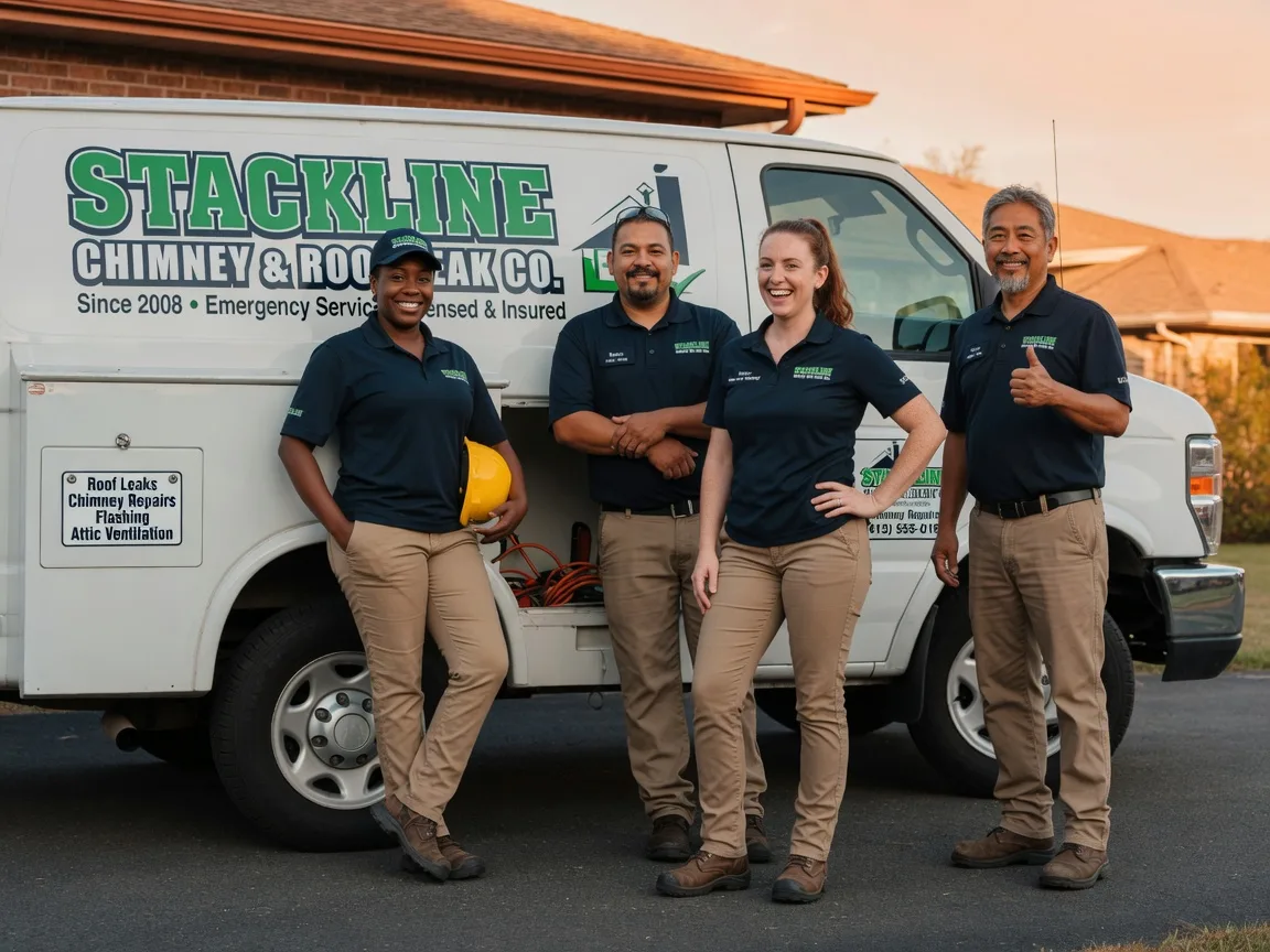 Chimney flashing repair company in Durham, CT